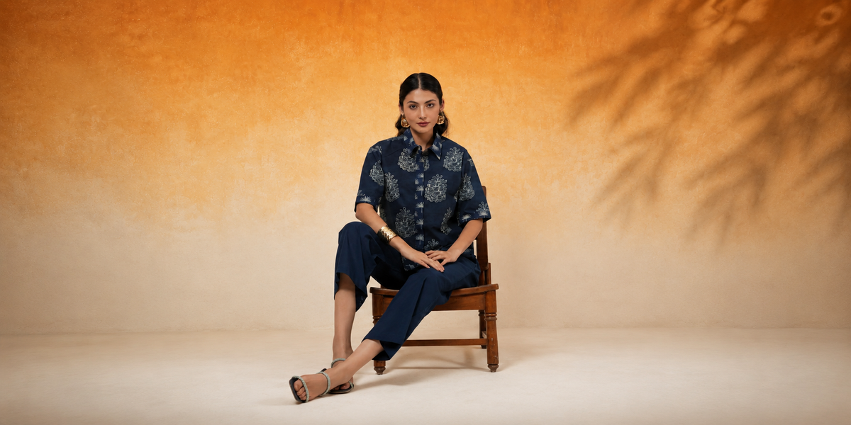 Cotton co-ord sets for women