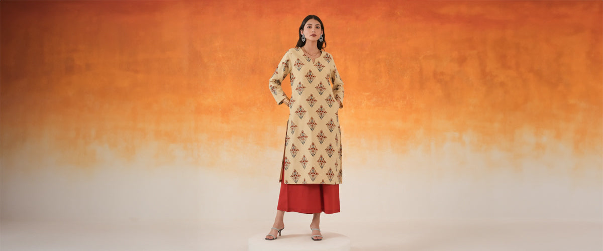 Minimal Printed Kurta Sets for Everyday Wear