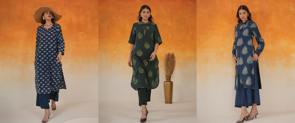 Top 5 Gorgeous Ajrakh Print Kurtas You Need to See Right Now
