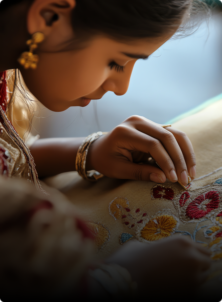 Embroidered Bedsheets
